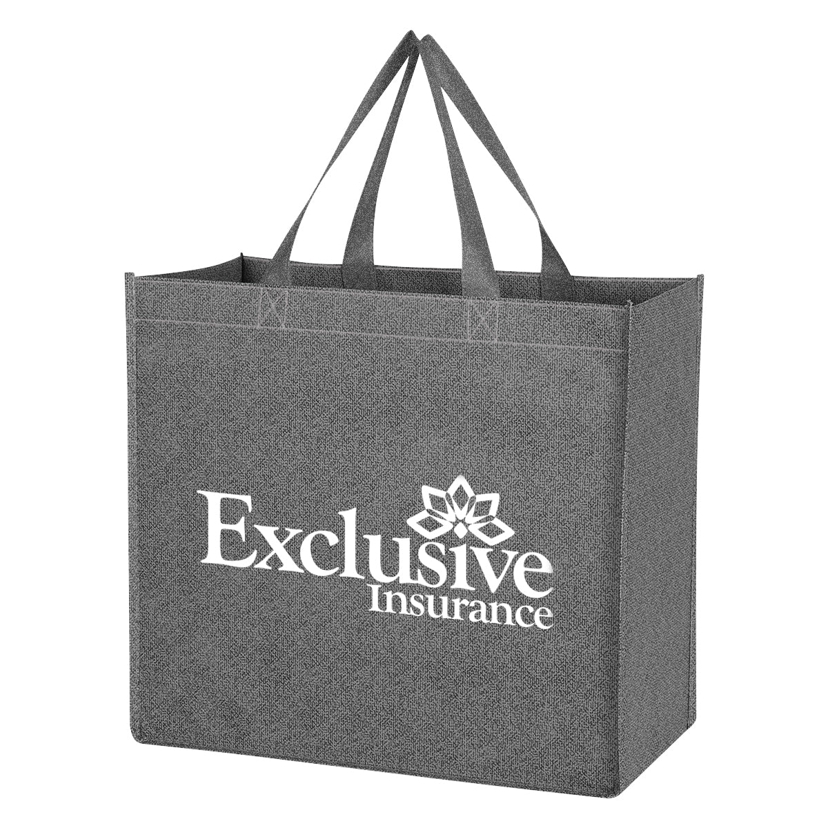 Cody Tote Bag, Non-Woven - Gray - Silk Screen