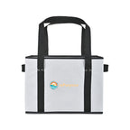 Collapsible Box Tote in Recycled Non-Woven Transfer - White - View 1