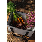 Collapsible Box Tote in Recycled Non-Woven Transfer - White - View 6