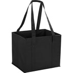 Collapsible Cube Tote and Storage Bin - Black - Right Angle 2