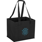 Collapsible Cube Tote and Storage Bin - Black - Right Angle