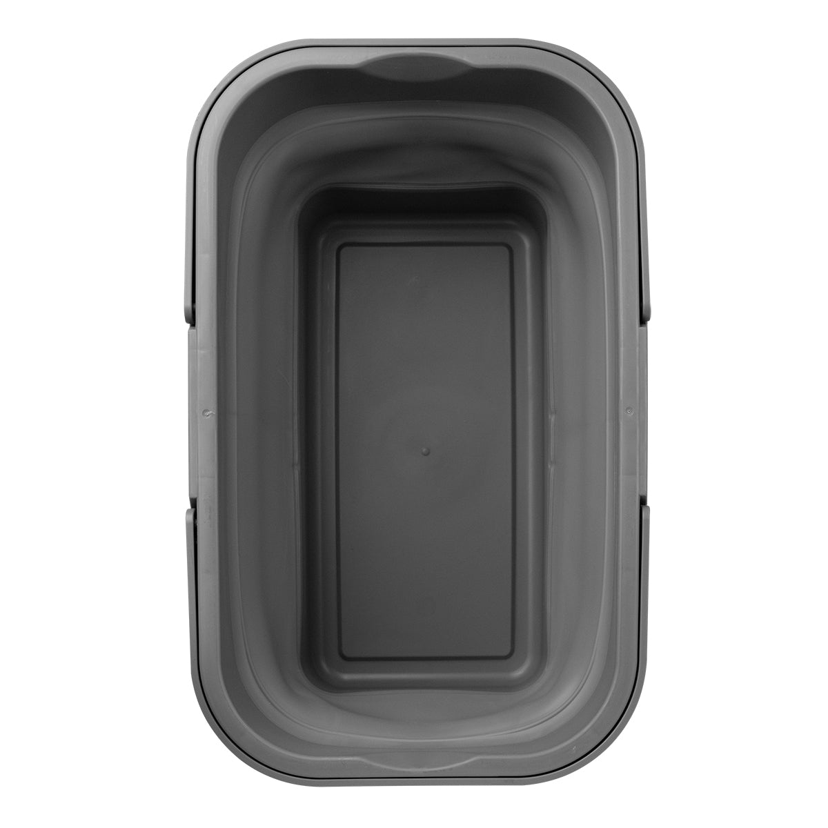 Collapsible Picnic Basket and Cooler - Gray - Inside