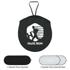 Collapsible Sun Shades for Cars - Black - Silk Screen