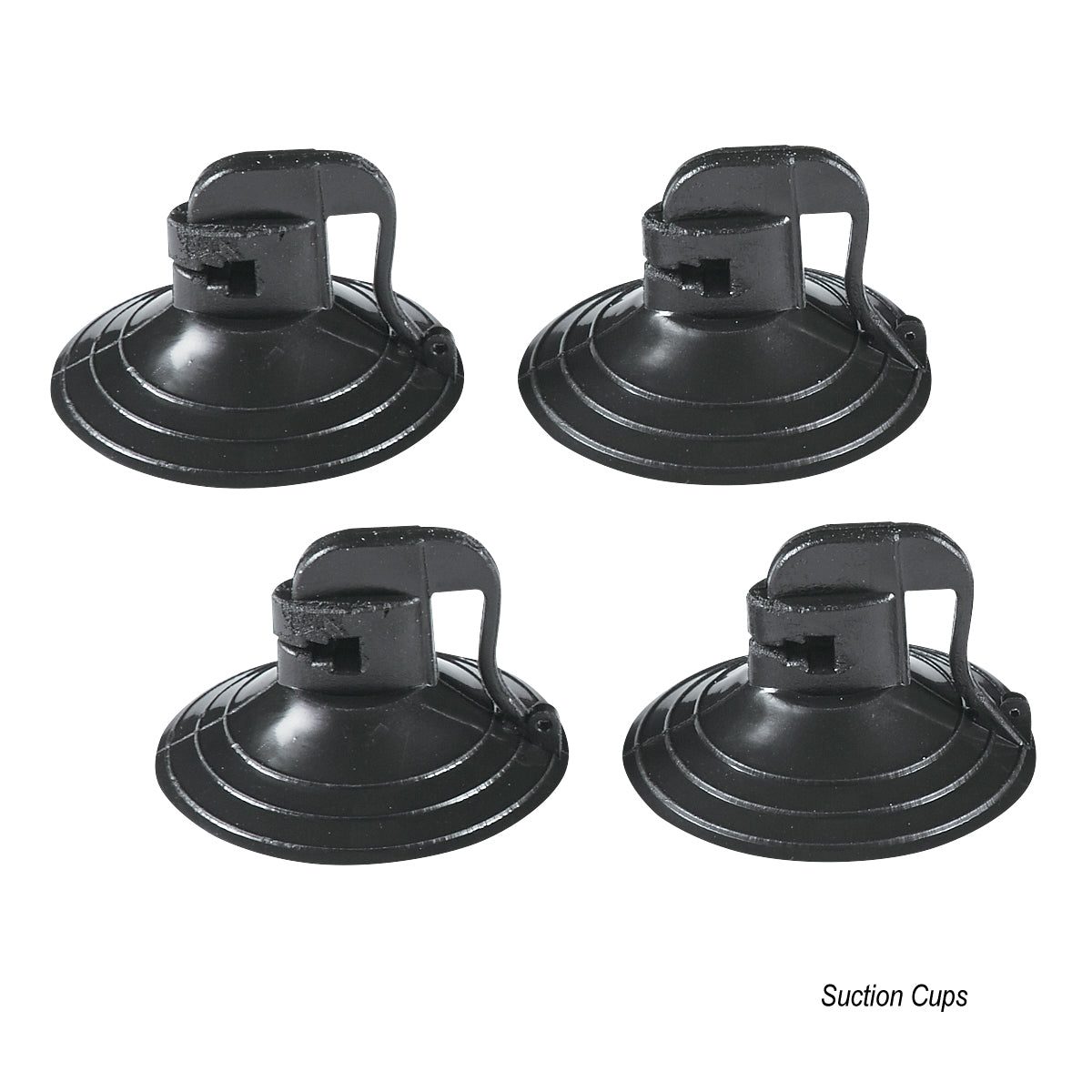 Collapsible Sun Shades for Cars - Black - Suction_Cups