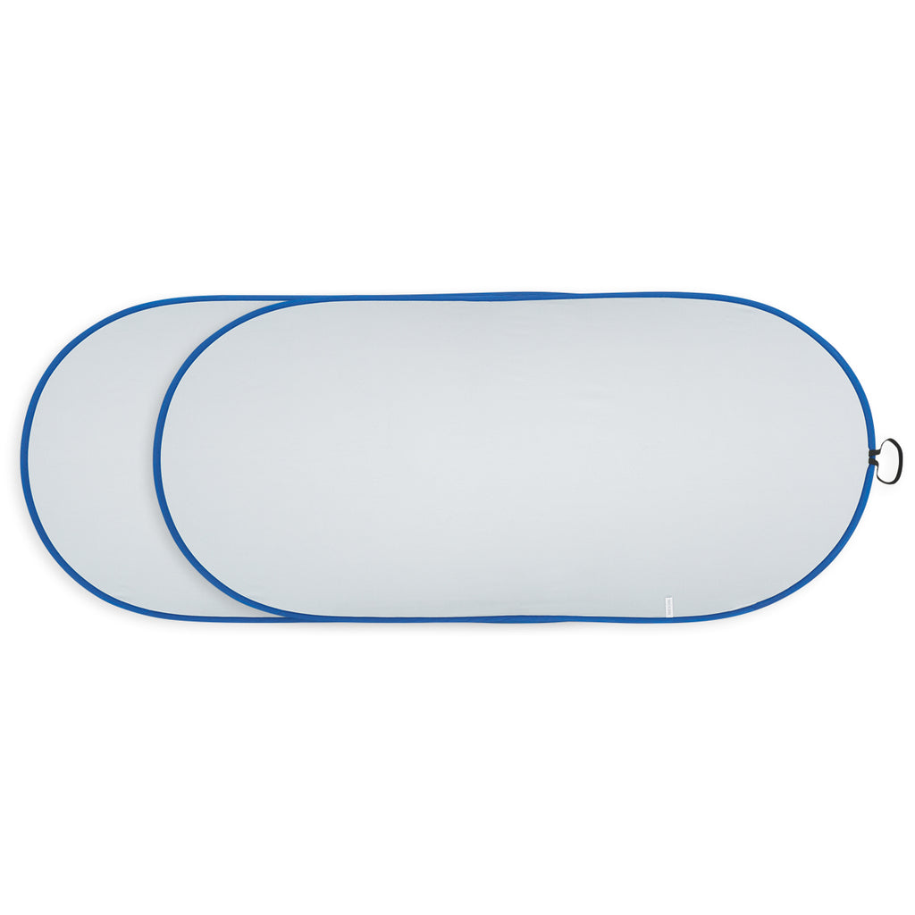 Collapsible Sun Shades for Cars - Royal Blue - Back_Expanded