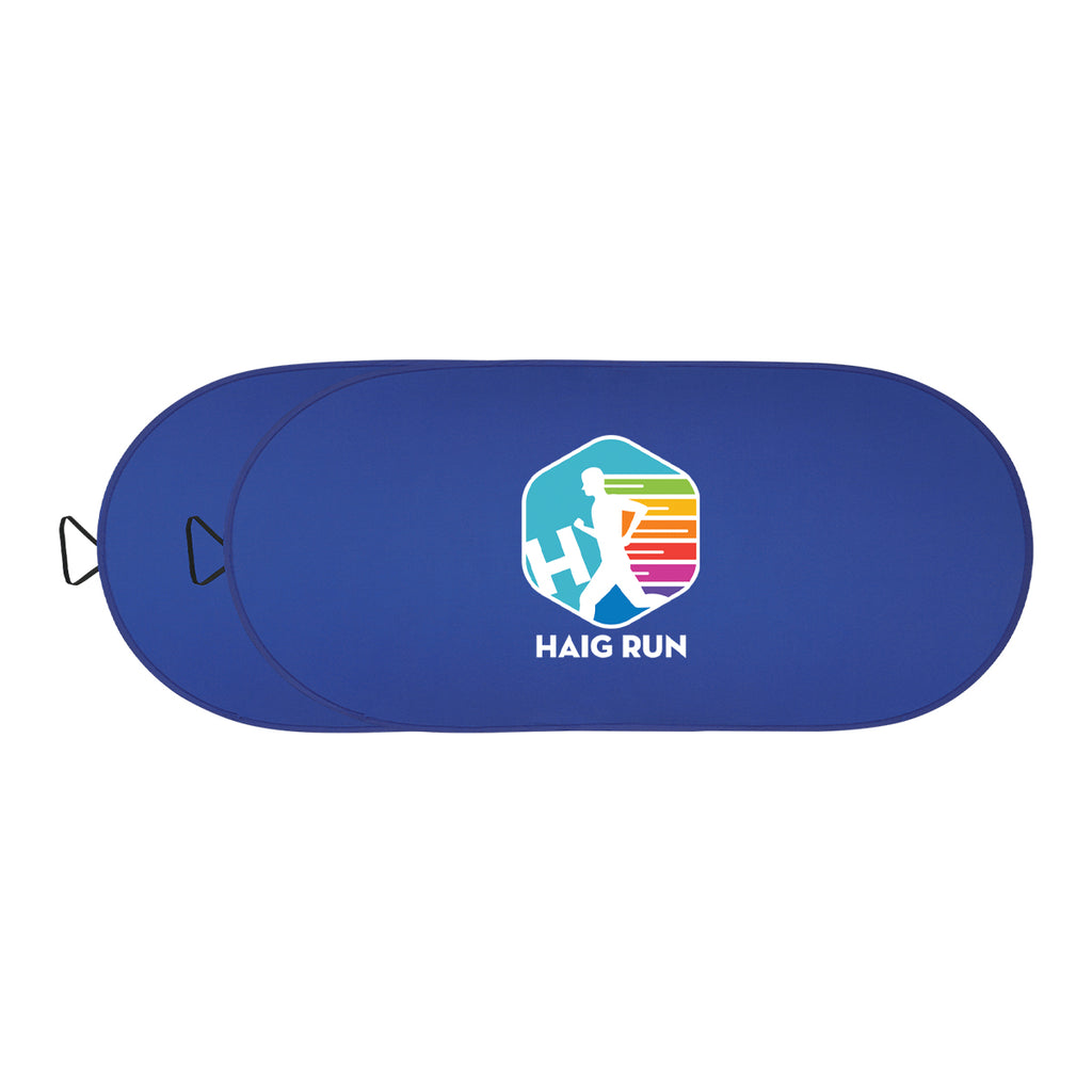 Collapsible Sun Shades for Cars - Royal Blue - Colorbrite