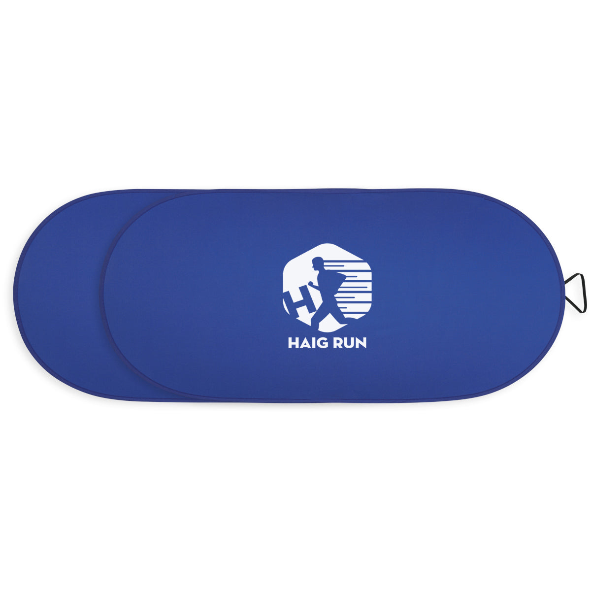 Collapsible Sun Shades for Cars - Royal Blue - Front_Expanded_Imprint