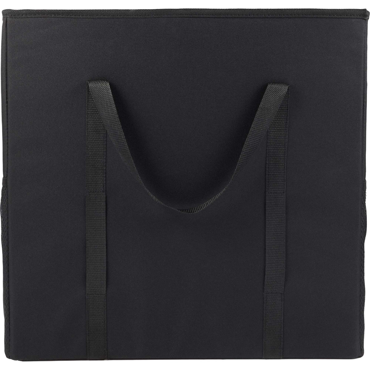 Collapsible Trunk Organizer in Recycled Polyester Transfer - Black - Back