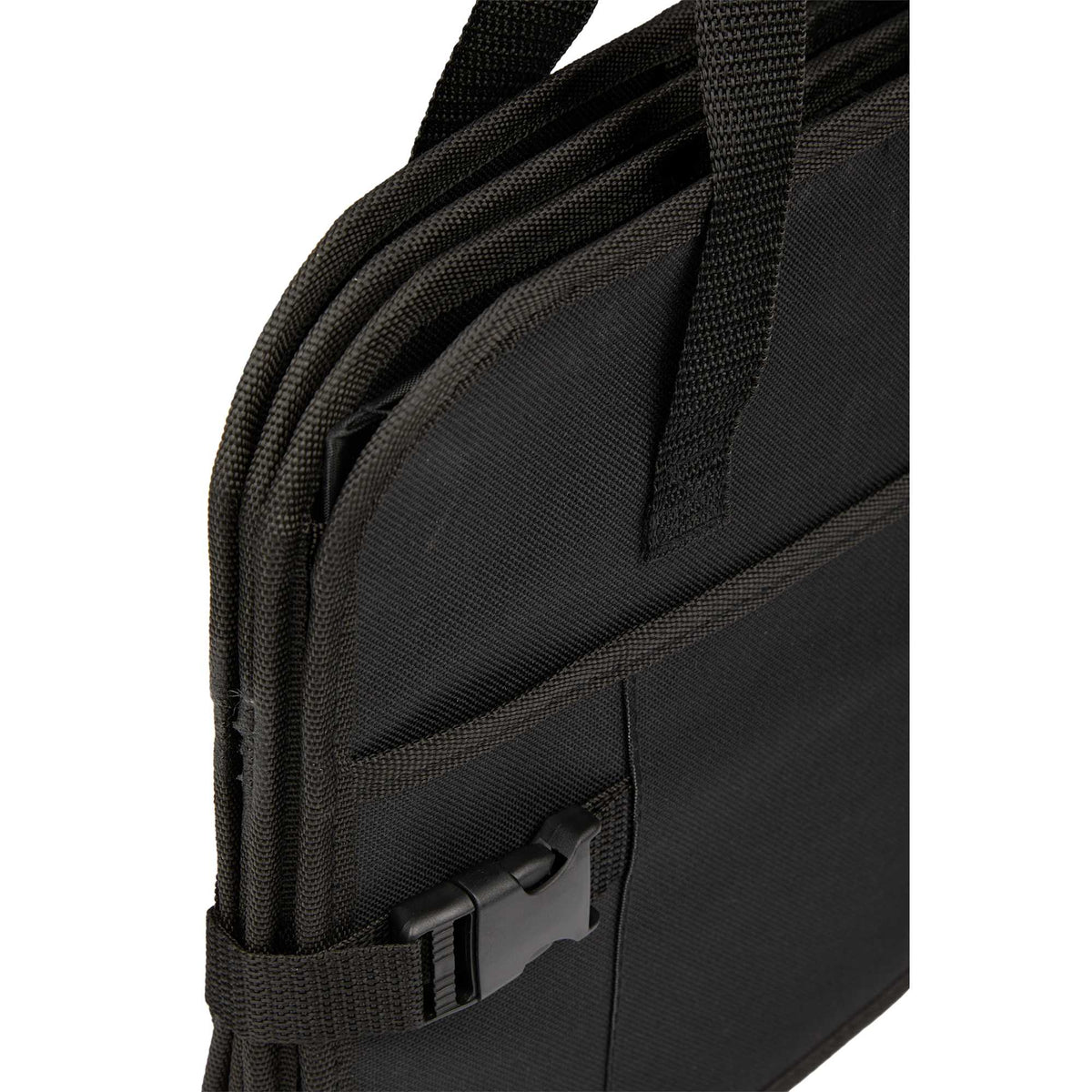 Collapsible Trunk Organizer with 3 Compartments, Recycled Embroidery - Black - Alternate