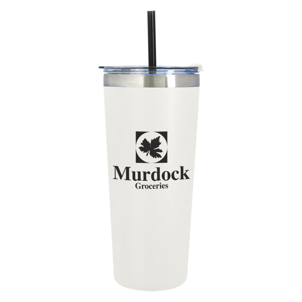 Colma Basics Tumbler, 24 oz - Recycled White - Silk Screen