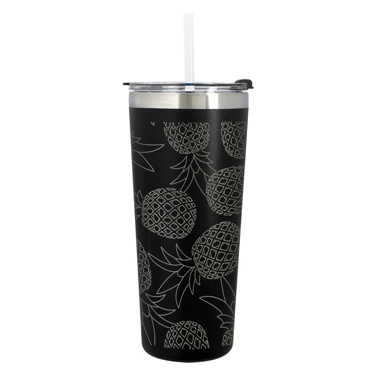 Colma Basics Tumbler, Laser Engraved, 24 oz - Black - Laser Engraving