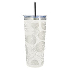 Colma Basics Tumbler, Laser Engraved, 24 oz - Recycled White - Laser