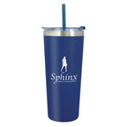 Colma Tumbler, 24 oz - Blue - Silk Screen
