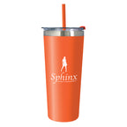 Colma Tumbler, 24 oz - Orange - Silk Screen