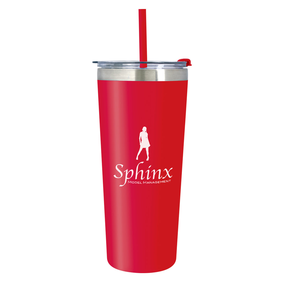 Colma Tumbler, 24 oz - Red - Silk Screen