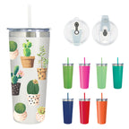 Colma Tumbler in Full Color, 24 oz - Black