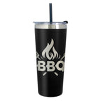 Colma Tumbler, Laser Engraved, 24 oz - Black - Laser Engraving