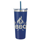 Colma Tumbler, Laser Engraved, 24 oz - Blue - Laser