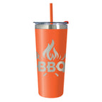 Colma Tumbler, Laser Engraved, 24 oz - Orange - Laser