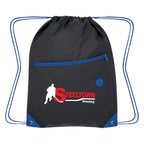 Color Pop Drawstring Bag, Recycled - Royal Blue - Colorbrite