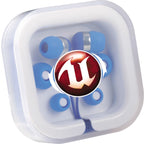 Color Pop Wired Earbuds with Storage Case - Royal Blue - Photo