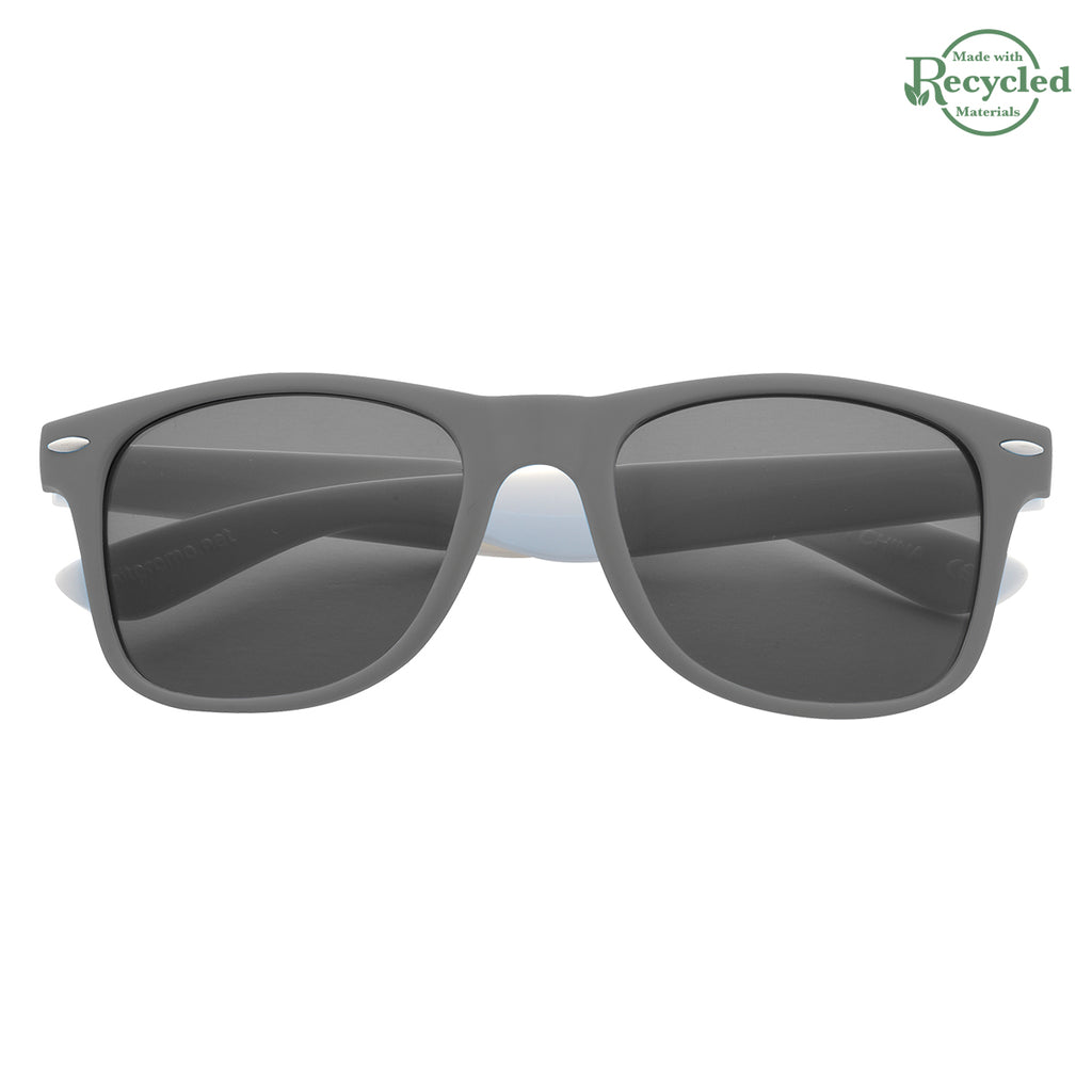 Colorblock Malibu Sunglasses in Full Color - GRAWHT_Front
