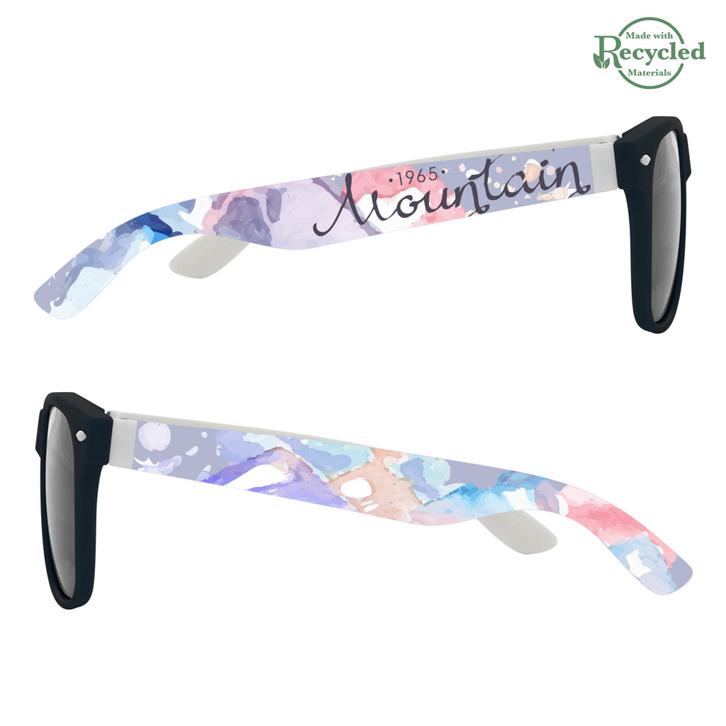 Colorblock Malibu Sunglasses in Full Color - Megabrite