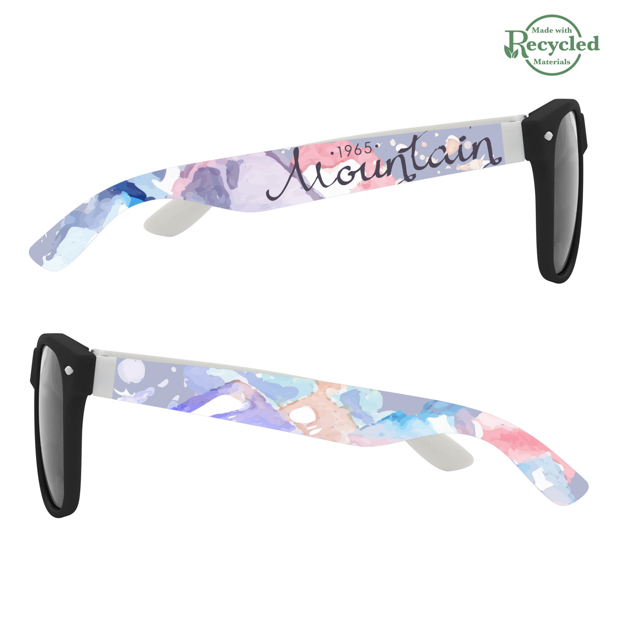 Colorblock Malibu Sunglasses in Full Color - Megabrite