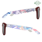Colorblock Malibu Sunglasses in Full Color - Megabrite