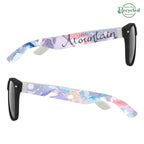 Colorblock Malibu Sunglasses in Full Color - Megabrite