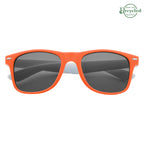 Colorblock Malibu Sunglasses in Full Color - ORNWHT_Front