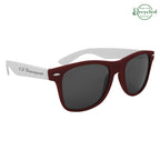 Colorblock Malibu Sunglasses in Full Color - Silk Screen