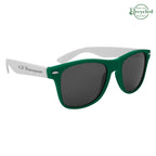 Colorblock Malibu Sunglasses in Full Color - Silk Screen