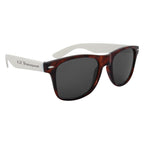 Colorblock Malibu Sunglasses in Full Color - Silk Screen