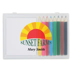 Colored Pencil Art Set in a Case, 8 Piece - Full Color