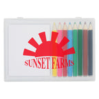 Colored Pencil Art Set in a Case, 8 Piece - Pad Print