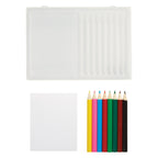 Colored Pencil Art Set in a Case, 8 Piece - Parts