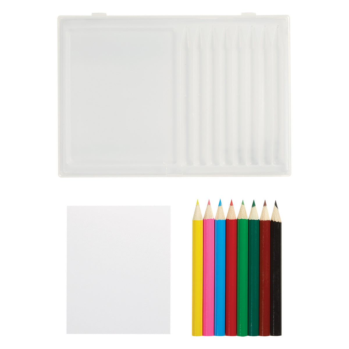 Colored Pencil Art Set in a Case, 8 Piece - Parts