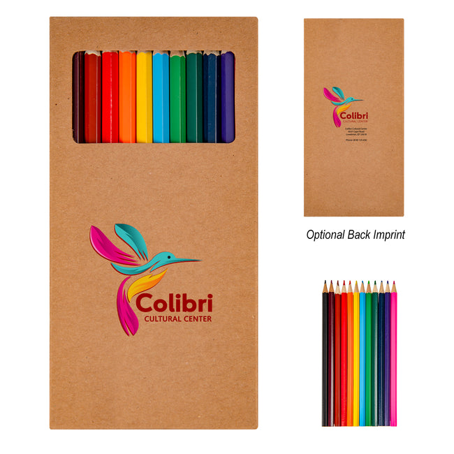 Colored Pencil Set, 12 Piece