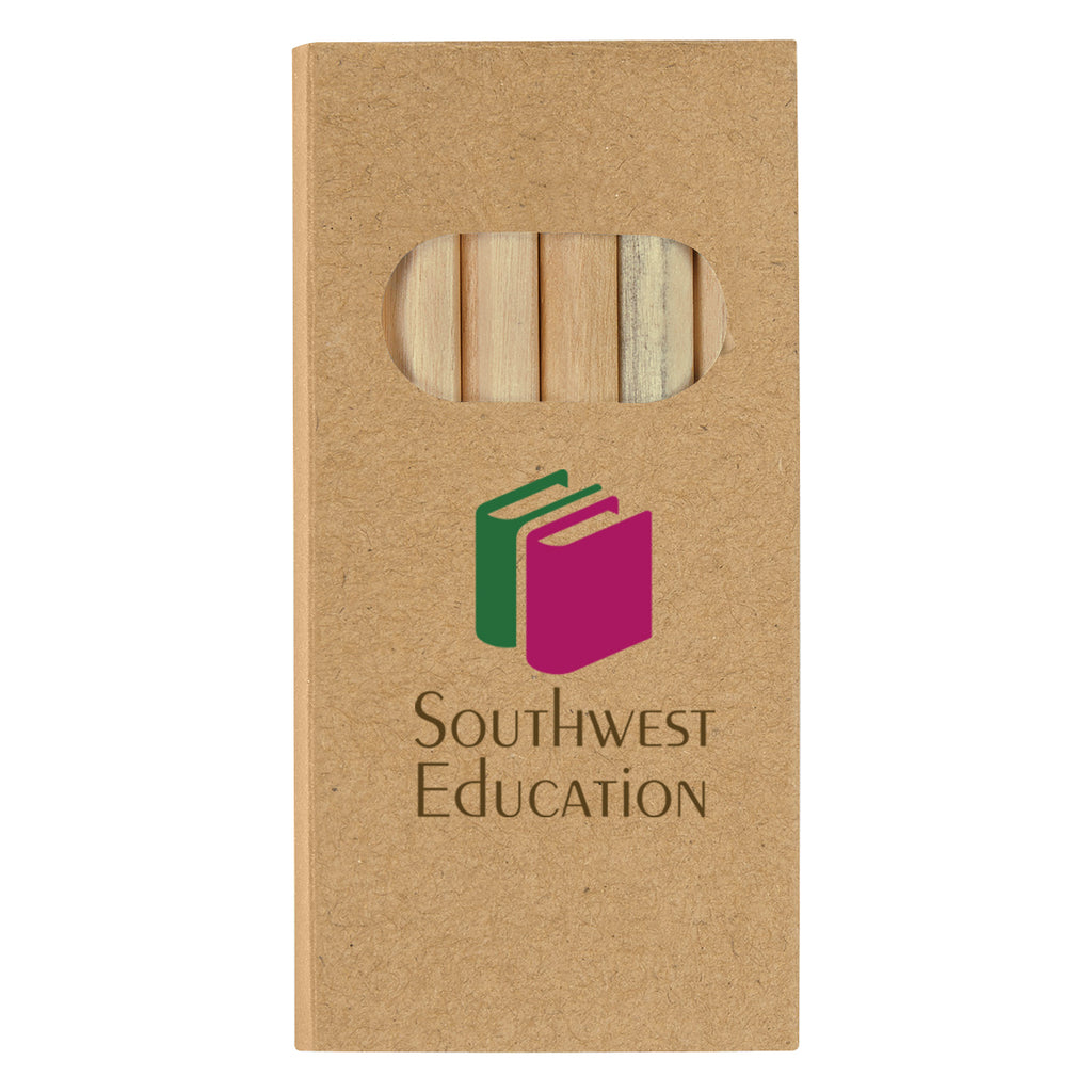 Colored Pencil Set, 6 Piece - Natural - Full Color