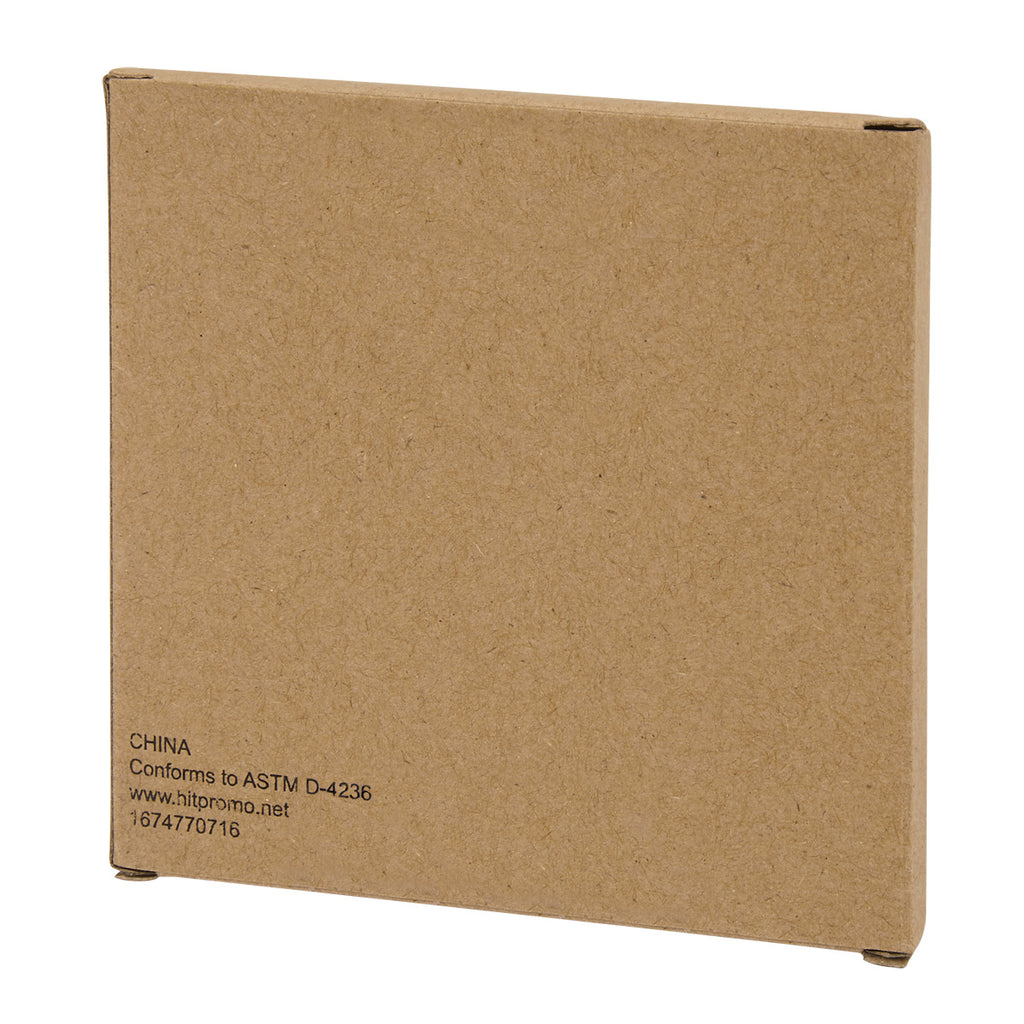 Colored Pencils in a Set of 12 - Natural Paper Box - Back