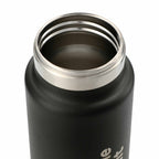Colton Copper Insulated Bottle with Metal Handle, 20 oz Laser Engraving - Black - Photo 2