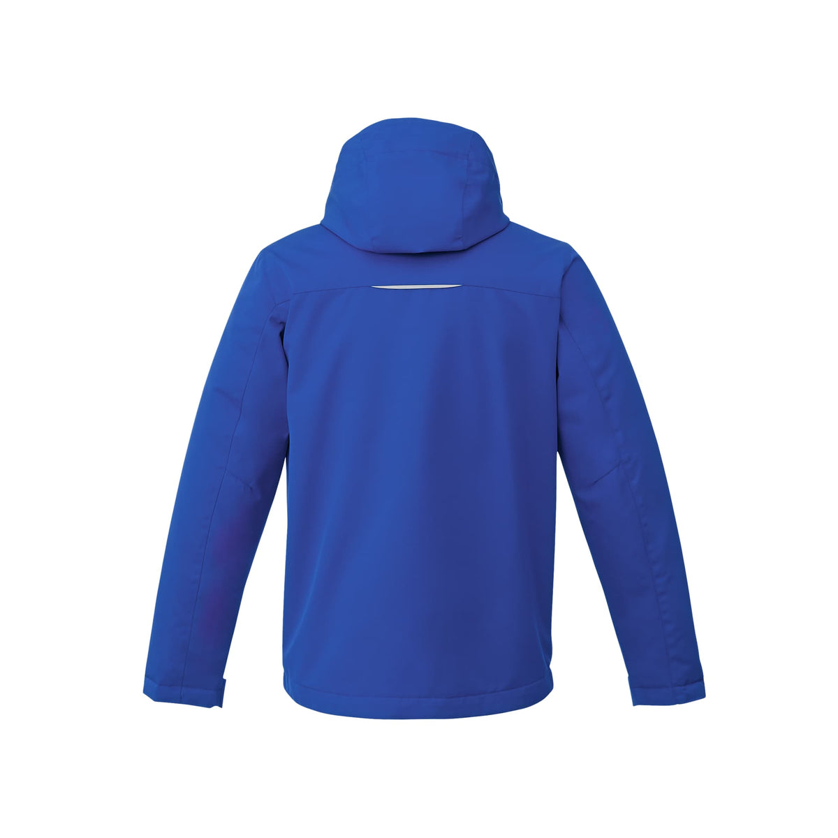 Colton Waterproof Jacket with Fleece Lining for Men Transfer - New Royal - Back Flat 2