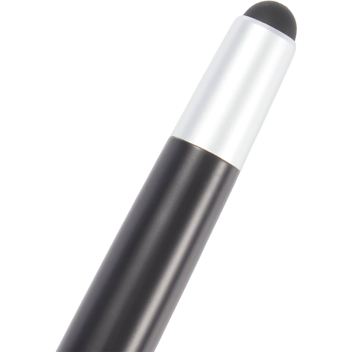 Combo Highlighter, Pen and Stylus in Recycled Plastic - Black - Detail 4