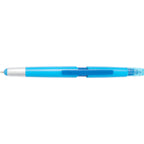 Combo Highlighter, Pen and Stylus in Recycled Plastic - Blue - Clip