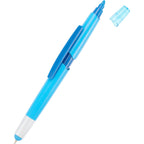 Combo Highlighter, Pen and Stylus in Recycled Plastic - Blue - Detail 2