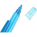 Combo Highlighter, Pen and Stylus in Recycled Plastic - Blue - Detail 3