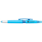 Combo Highlighter, Pen and Stylus in Recycled Plastic - Blue - Front