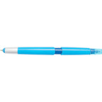 Combo Highlighter, Pen and Stylus in Recycled Plastic - Blue - Top