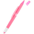 Combo Highlighter, Pen and Stylus in Recycled Plastic - Pink - Detail 2